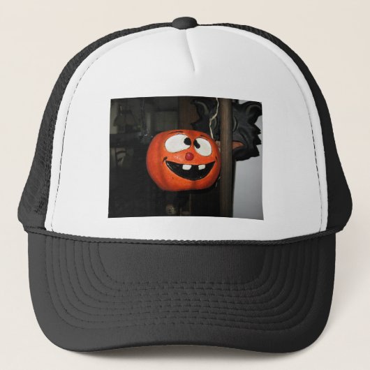 Crazy Pumpkin Truckerkappe (Vorderseite)