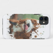 Crazy Puppy Case-Mate iPhone Hülle (Rückseite (Horizontal))