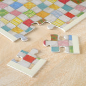 CRAZY QUILT 11x14 Big Pieces Puzzle / Creme (Seite)