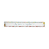 CRAZY QUILT 1"x7.25" Echt große Labels (Person)