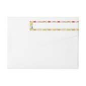 CRAZY QUILT 1"x7.25" Wide Labels (Rückseite)