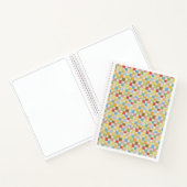 CRAZY QUILT 8.5x11 Spiral-Notebook Notizblock (Innenseite)