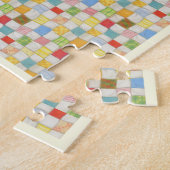 CRAZY QUILT 8x10 Puzzle / Creme (Seite)