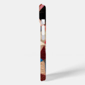 Crazy Quilt Abstraktes Muster Case-Mate iPhone Hülle (Rückseite / Links)