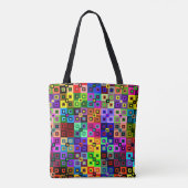 Crazy Quilt Allover Tasche (Rückseite)