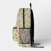 CRAZY QUILT Backpack Bedruckter Rucksack (Rechts)