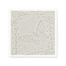 Crazy Quilt besticktes Design Napkins