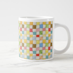 CRAZY QUILT Big Tasse