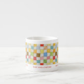 CRAZY QUILT Business ID Espresso Cup Espressotasse (Vorderseite)