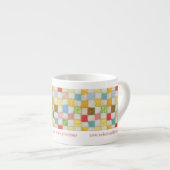 CRAZY QUILT Business ID Espresso Cup Espressotasse (Vorderseite Rechts)