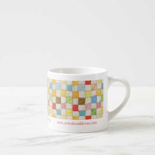 CRAZY QUILT Business ID Espresso Cup Espressotasse (Rechts)