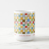 CRAZY QUILT Business ID Tall White Tasse (Mittel)