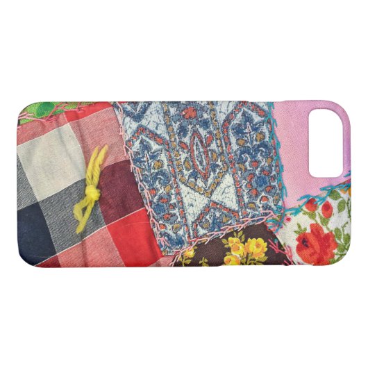 Crazy Quilt Case-Mate iPhone Hülle (Rückseite (Horizontal))