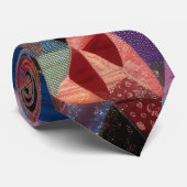 Crazy Quilt Design Krawatte (Gerollt)