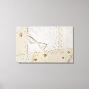 Crazy Quilt Design Leinwanddruck