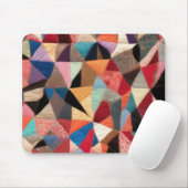 Crazy Quilt Design Mousepad (Mit Mouse)
