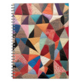 Crazy Quilt Design Notizblock (Vorderseite)