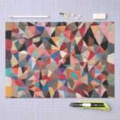 Crazy Quilt Design Seidenpapier (Handwerk)