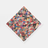 Crazy Quilt Design Serviette (Ecke)