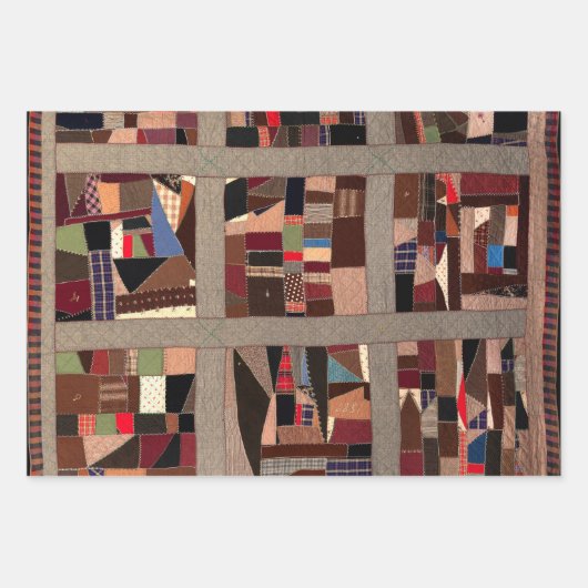 Crazy Quilt Designs Geschenkpapier Set (Vorderseite 3)