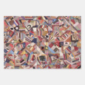 Crazy Quilt Designs Geschenkpapier Set (Vorderseite 2)
