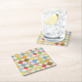 CRAZY QUILT Diamantpapier Untersetzer (Vor Ort)