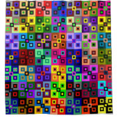 Crazy Quilt Duschvorhang (Vorderseite)