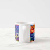 Crazy Quilt Espresso Tasse (Rückseite)