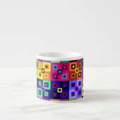 Crazy Quilt Espresso Tasse (Vorderseite)