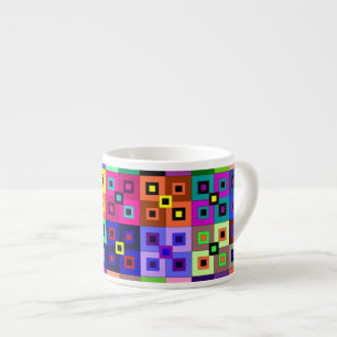 Crazy Quilt Espresso Tasse