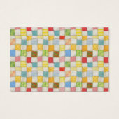 CRAZY QUILT Euro Business Card (Rückseite)