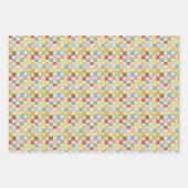 CRAZY QUILT Flachfolienpapier Geschenkpapier Set (Vorderseite 2)