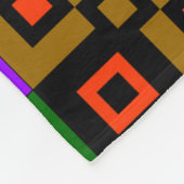 Crazy Quilt Fleece Blanket (Ecke)