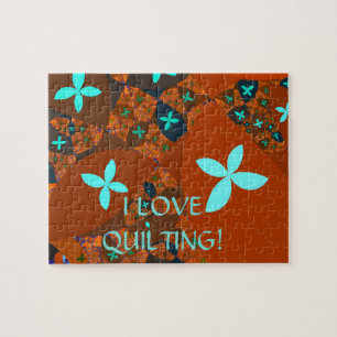 Crazy Quilt Fraktal Abstrakt Puzzle