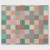 CRAZY QUILT GESCHENKPAPIER (Flach)