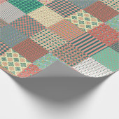 CRAZY QUILT GESCHENKPAPIER (Ecke)