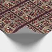 Crazy Quilt Geschenkpapier (Ecke)