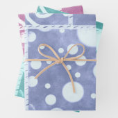 Crazy Quilt Gingham Floral Pattern Decoupage Geschenkpapier Set (Beispiel)