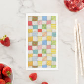 CRAZY QUILT Handtuchpapier Napkins Serviette (Beispiel)