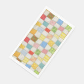 CRAZY QUILT Handtuchpapier Napkins Serviette (Ecke)