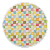 CRAZY QUILT Keramik Pull Keramikknauf (Vorderseite)