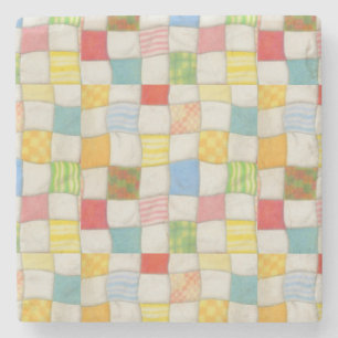 CRAZY QUILT Marbella Stone Untersetzer