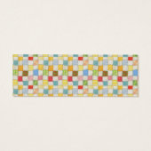 CRAZY QUILT Mini-Visitenkarte (Rückseite)
