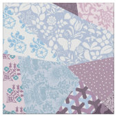 "Crazy Quilt"-Nachahmung Stoff (Nahaufnahme)