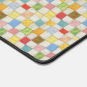 CRAZY QUILT Office Studio Desk Mat Schreibtischunterlage (Ecke)
