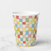 CRAZY QUILT Paper Cups Pappbecher (Rückseite)