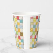 CRAZY QUILT Paper Cups Pappbecher (Rechts)
