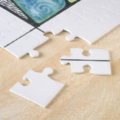 Crazy Quilt Puzzle mit Kunst von Menage a Trio (Seite)