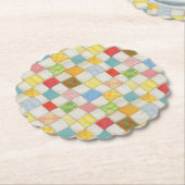 CRAZY QUILT Rund um die Untersetzer (angewinkelt)