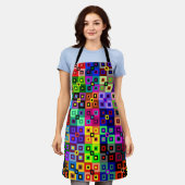 Crazy Quilt Schürze (Getragen)